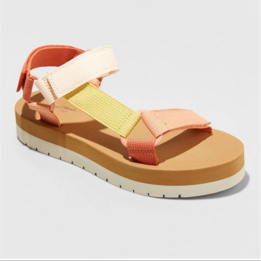 Universal Thread Velcro Platform Sandals-Nwt Size… - image 1